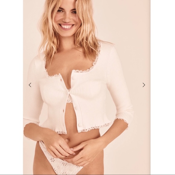 For Love & Lemons Jolie Cardigan - Picture 1 of 5
